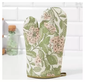 Варежка-прихватка "Этель" Spring Garden 20х27см,100% х/л,саржа 190 г/м2