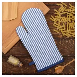 Варежка-прихватка "Минимализм" 18х33см, 170 гр/м2, 100% хлопок