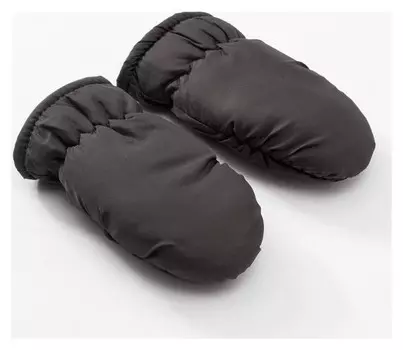 Варежки зимние детские Minaku, цв.хаки, р-р 15