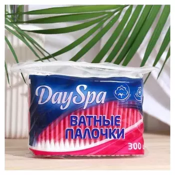 Ватные Day Spa палочки пакет, 300 шт.