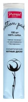 Ватные диски Premial Classic косметические, 100 шт