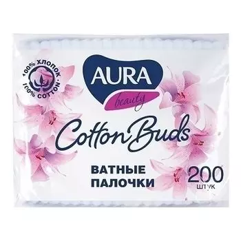 Ватные палочки Cotton Buds (Количество 200 шт)