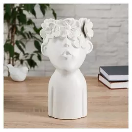 Ваза керамика "Цветущий взгляд" 11х27 см