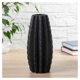 Ваза керамика настольная "Кактус" 6,5х11х25 см