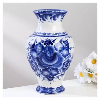 Ваза "Лена", гжель