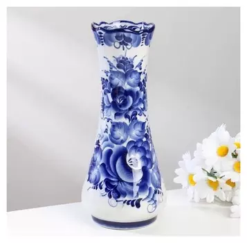 Ваза "Людмила", гжель