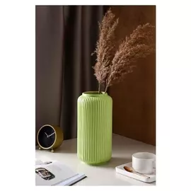 Ваза настольная "Юта", салатовая, керамика, 30 см