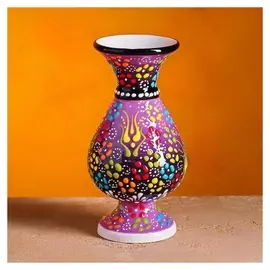 Ваза "Рельеф фиолетовый" 15 см