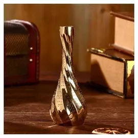 Ваза "Виктория" латунь, 4х4х15 см