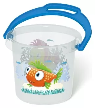 Ведро прозрачное Мечта 1400 мл