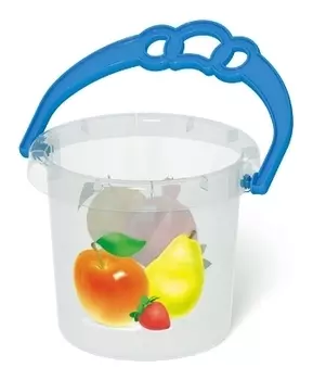 Ведро прозрачное Мечта 800 мл