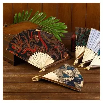 Веер "Свобода" (Набор 5 шт) 10х2х18 см бамбук
