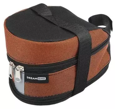 Велосумка под седло большая Dream Bike, цвет оранжевый