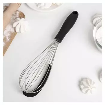 Венчик со скребком, 31 см