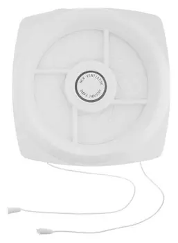 Вентилятор вытяжной Zein, с жалюзи, шнурковый выключатель, провод, D=140 мм, 220 В