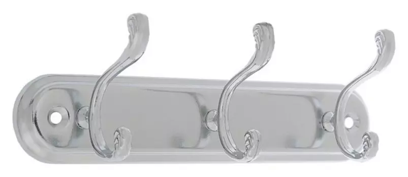 Вешалка 3-х местная Kv403cp, цвет хром