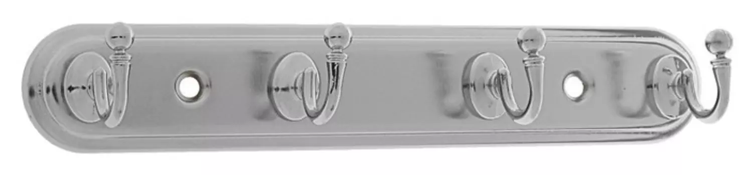 Вешалка 4-х местная, Kv104cp, цвет хром