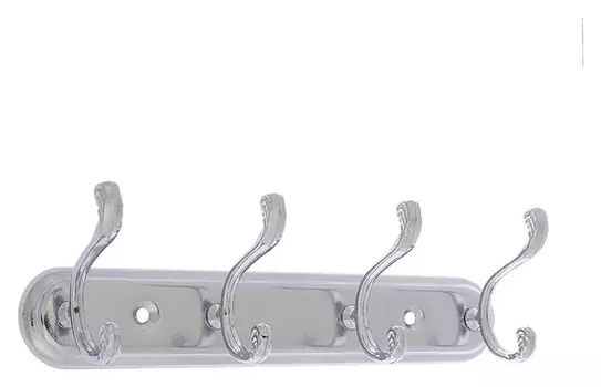 Вешалка 4-х местная, Kv404cp, цвет хром