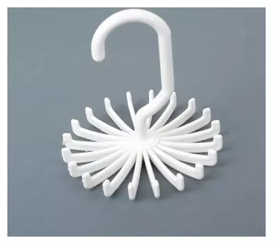 Вешалка для ремней 11×11×10 см, 20 крючков