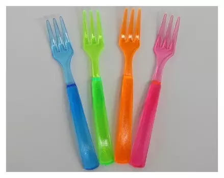 Вилки пластиковые 12 шт