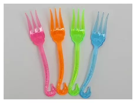 Вилки пластиковые, набор 12 шт.