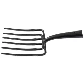 Вилы 6 - и рогие, копальные, 195 х 220 мм, кованые, без черенка, арти