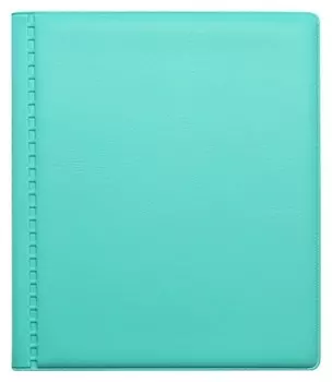 Визитница настольная Attache на 24 визитки ПВХ цвет мята