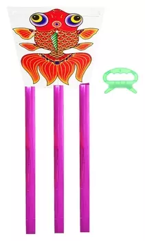 Воздушный змей «Рыбка», с леской