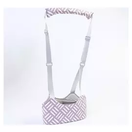 Вожжи детские "Ромбики", цвет розовый