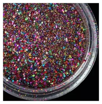 Втирка-блёстки для ногтей, цвет «хамелеон»