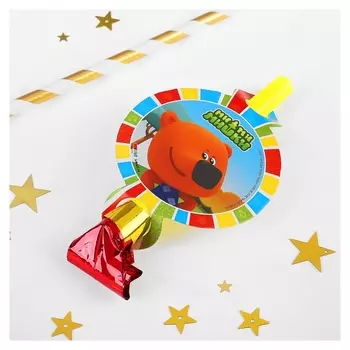 Язык-гудок «Ми-ми-мишки», 6 шт.