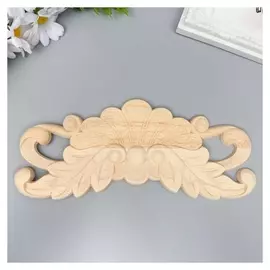 Заготовка для росписи дерево "Декоративный элемент - узор" мh92 24х7х1 см