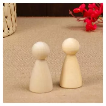 Заготовка для творчества кукла № 3 кокеши 8хd4 см, голова D3см