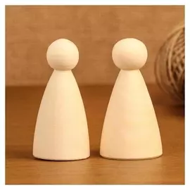 Заготовка для творчества кукла № 4 кокеши 8хd4см, голова D2,2см