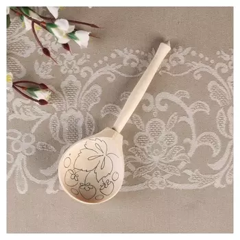 Заготовка для творчества "Ложка", с контуром