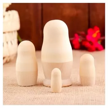 Заготовка для творчества «Матрёшка», 4-кукольная, 9 см