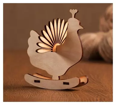 Заготовка-качалка для творчества "Павлин"