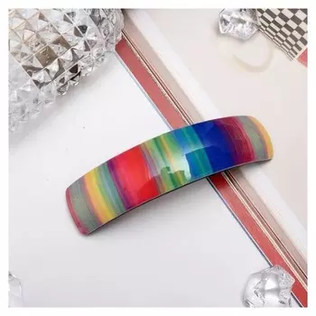 Заколка-автомат для волос "Градиент" 10,5 см прямой