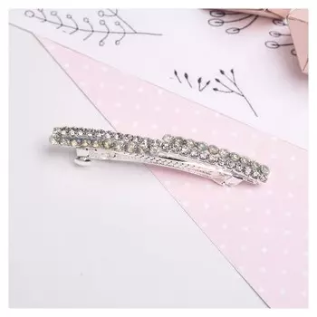 Заколка-автомат для волос "Кристи" 8 см прямой