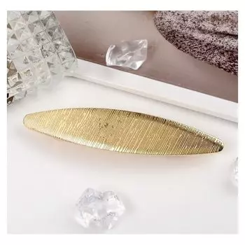 Заколка-автомат для волос "Престиж" текстура цвет Золото