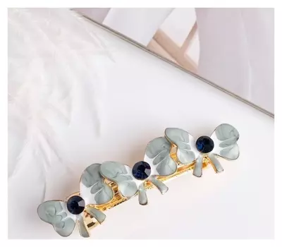 Заколка-автомат для волос "Сандрин" бантики