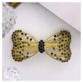 Заколка-автомат "Кружевной бант"