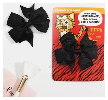 Заколка-бант «Тигренок»