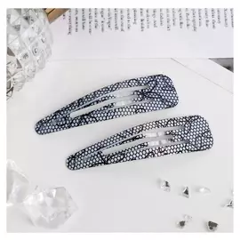 Заколки для волос "Моно" кружева (Набор 10 шт.)