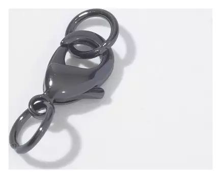 Замок-карабин 10мм, воронёная сталь