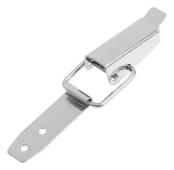 Замок накидной, цвет хром