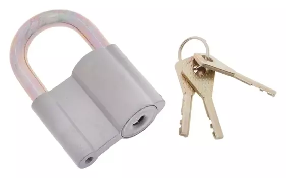 Замок навесной, 52х80 мм, 3 ключа