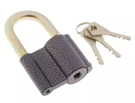 Замок навесной, 54х80 мм, 3 ключа