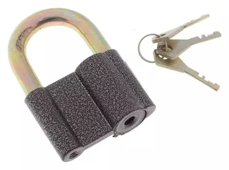 Замок навесной, 62х90 мм, 3 ключа