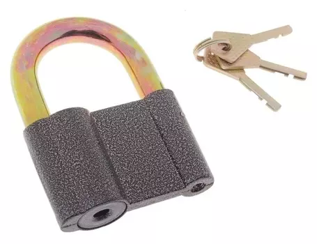 Замок навесной, 68х94 мм, 3 ключа
